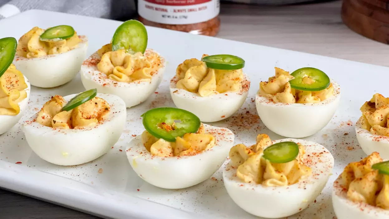 deviled eggs